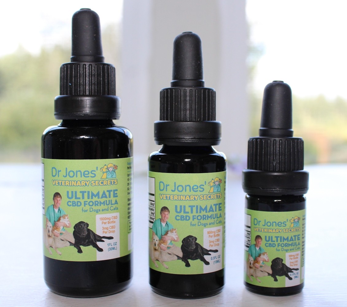 Dr. Jones' Ultimate CBD Formula for Dogs and Cats