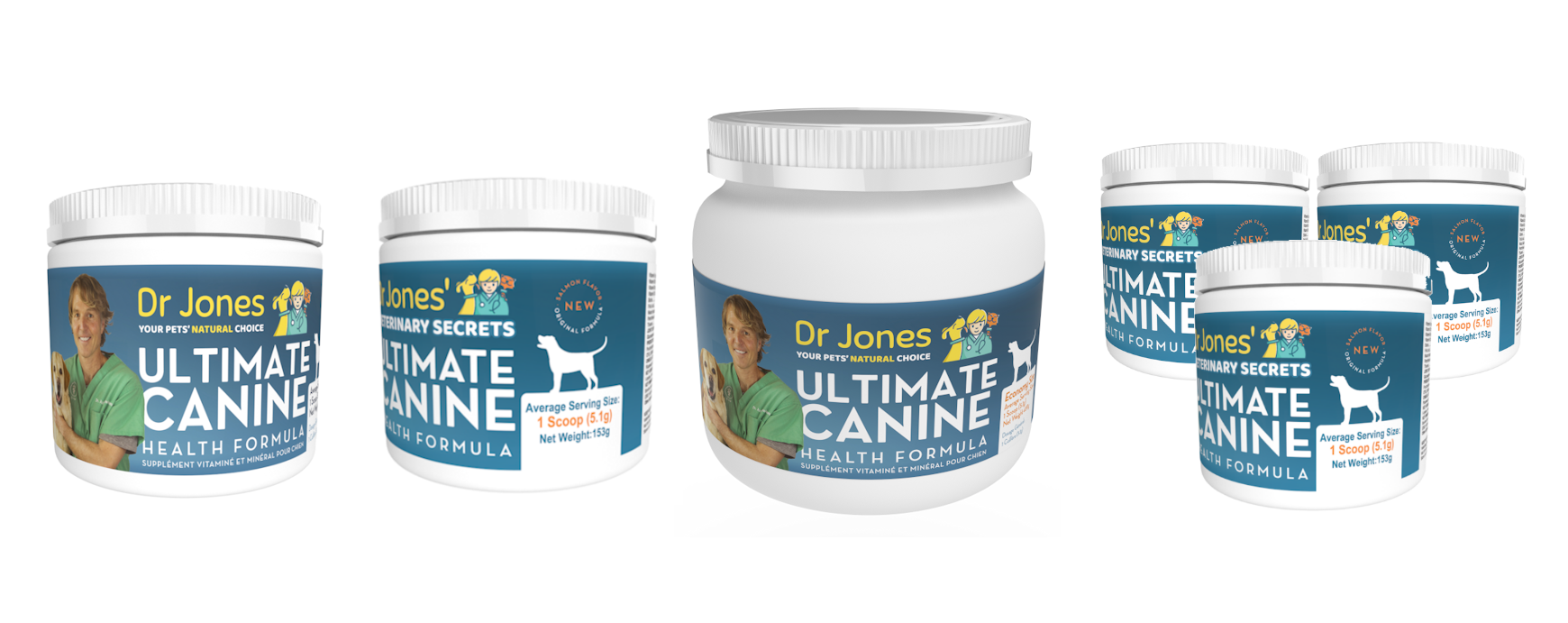 Dr. Jones' Ultimate Canine Health Formula (Original Formula)