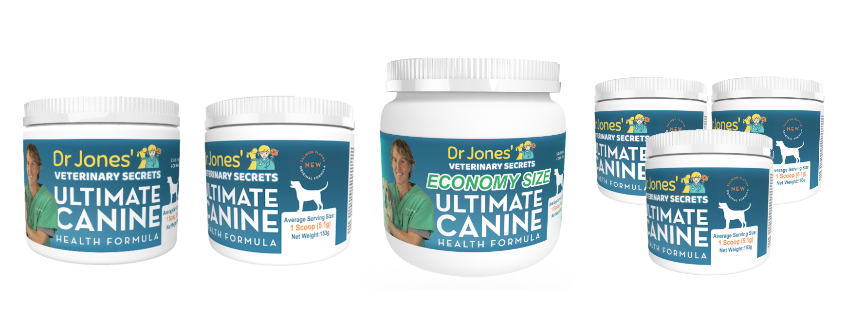 Dr. Jones' Ultimate Canine Health Formula (Original Formula)